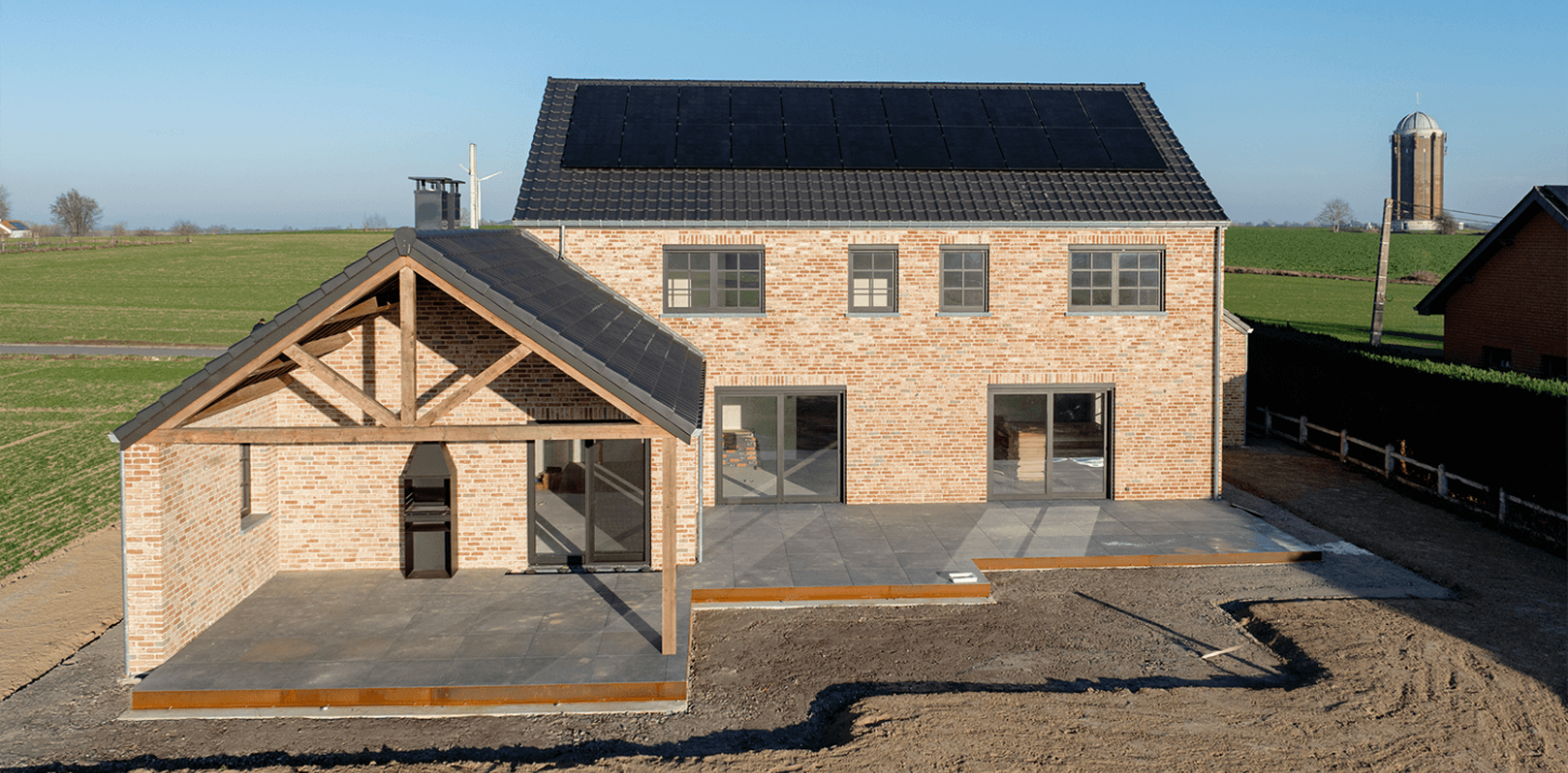 Une maison Piron récemment terminée à Sombreffe est prête pour une visite exclusive.