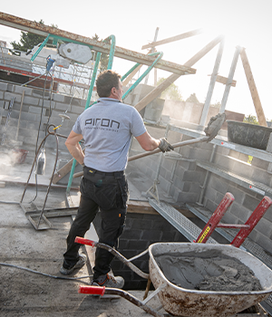 Équipe chantier, artisans et experts maison haut de gamme Belgique