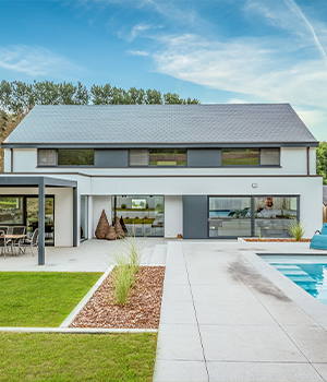 Maison contemporaine Messancy Piron