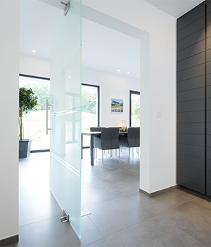 Intérieur maison moderne plain pied évolutive avec extension future