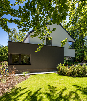 Villa contemporaine avec terrasse plein sud