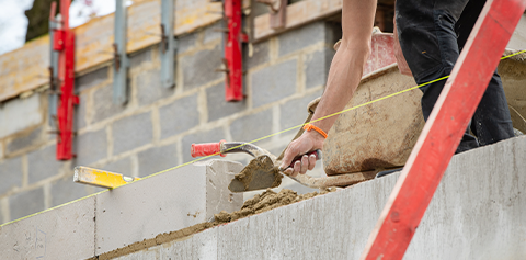 Travaux de gros œuvre menés par une entreprise de construction maison expérimentée en Belgique