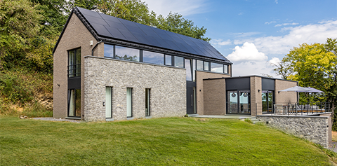Maisons sur mesure réalisées en Wallonie