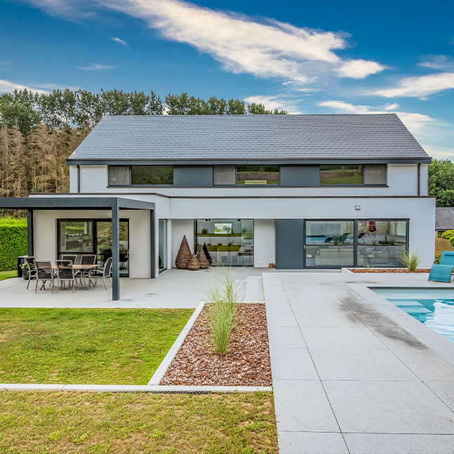 Villa haut de gamme sur mesure avec style contemporain pour une vie de qualité en Belgique